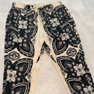 Anthropologie Pilcro Linen Surf Pants L